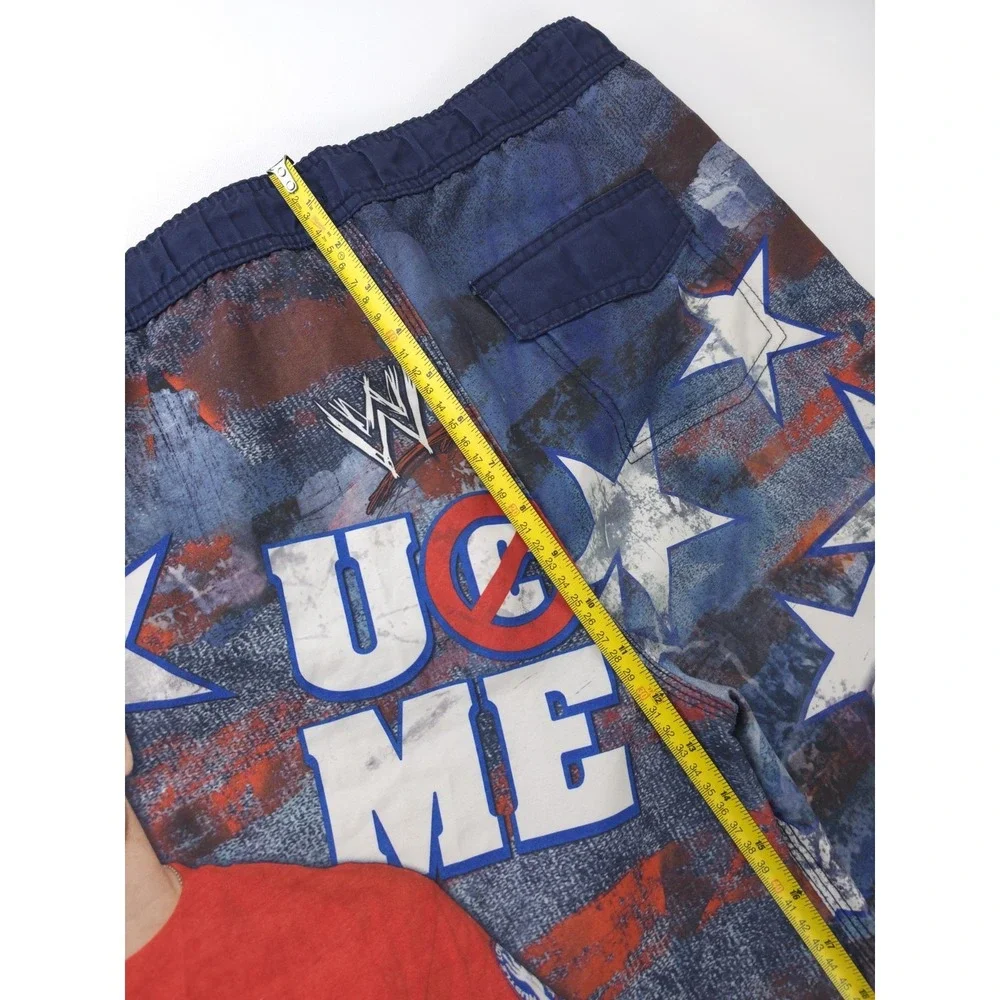 World Wrestling Entertainment WWE John Cena Board Shorts Swim Youth Sz XL 14/16